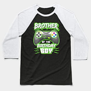 Brother of the Birthday Video Baseball T-Shirt